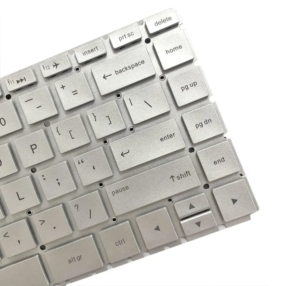 Teksus Laptop Keyboard For HP Pavilion 14BA | 14BA057CL Silver Us (With Backlight) view 5